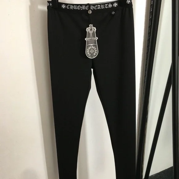 Black Chromeheart Leggings